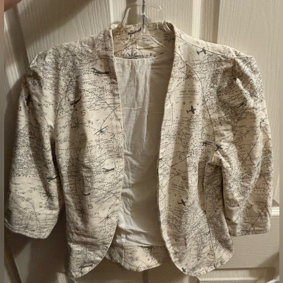 Body bag by Jude travel theme cute crop blazer - Picture 1 of 11